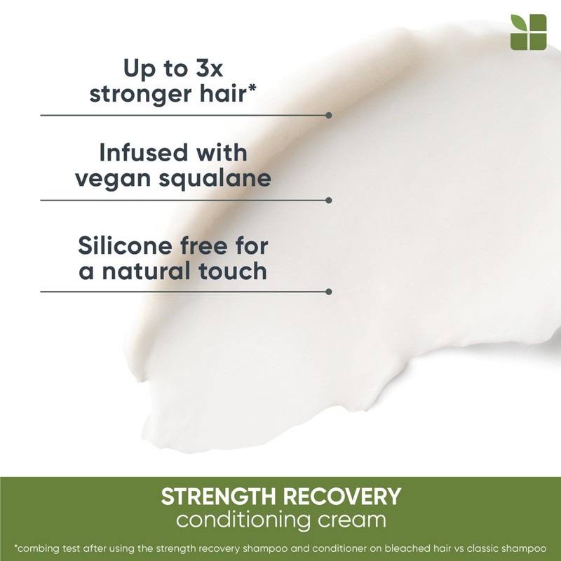 Biolage Professional Strength Recovery Nourishing Conditioning Cream Infused with Vegan