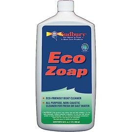 Sudbury Eco Zoap, Boat Cleaner Soap, Multi-Purpose Boat Soap, Essential Boat Accessories, 32 oz.