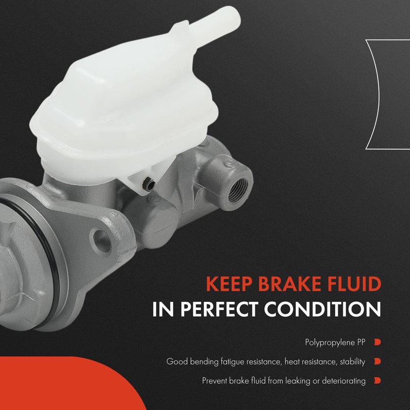 A-Premium Brake Master Cylinder with Reservoir and Cap Compatible with