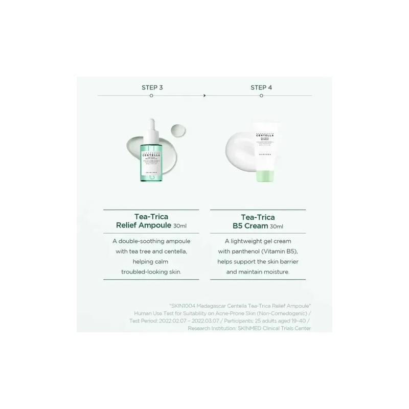 Skin1004 Tea-trica Travel Kit - 4 Piezas Minis