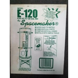 Spacemaker Double Hot Water Heater Safety Straps Watts E-120 Adjustable to 120 Gallon Size