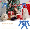 Beavorty Glittering Christmas Bow, 5 Large Christmas Bows Bow, Gift