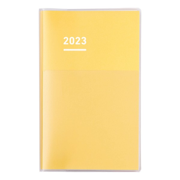Kokuyo Jibun Diary Notebook, 2023 A5 Slim, Monthly & Weekly,