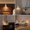 Aisilan Plug-in Wall Sconce Lighting, Adjustable Wall Light for Bedroom
