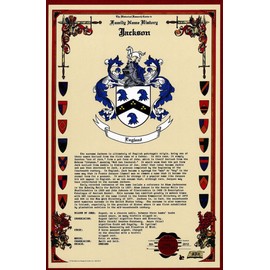 Van Meldert Coat of Arms, Family Crest and Name History - Celebration Scroll 11x17 Portrait - Belgium Origin