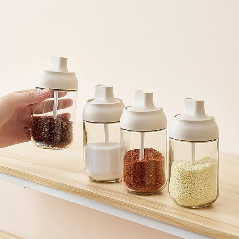 Huiyu Salt Container, Sugar Container, Spice Bottle, Condiment Container, Sugar