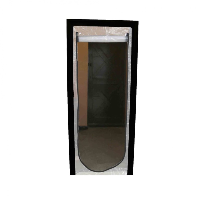 Oypla Heavy Duty Reusable Zip Door Dust Barrier Guard Protection