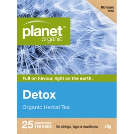 Planet Organic Detox Herbal Tea 25 Tea Bags