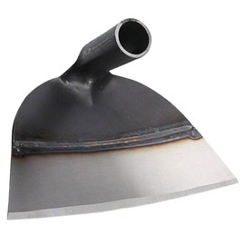 Yardwe Garden Hoe Head Agriculture Farming Head Farm Scuffle Replacement Steel Hand Hoe Round Eye Hoes Digging Hoe Parts for Outdoor Weeding and Soil Loosening