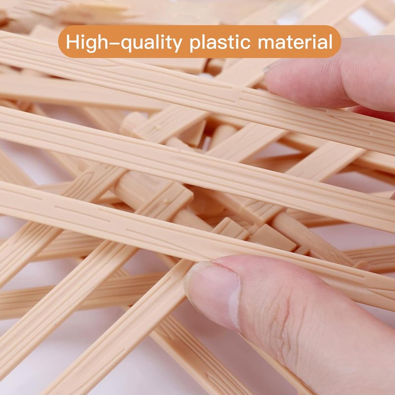 Xrten 40Pcs Corral Fencing Panel Accessories, Playset with Horse Paddock