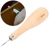 Rhombus Awl Wooden Handle Scratch Awl Beech Handle Diamond Point