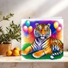 Tiger Birthday Card 145 x 145mm
