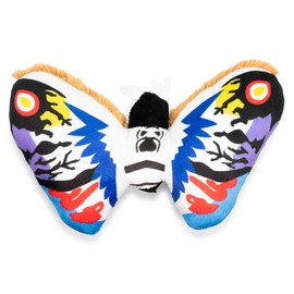 Surreal Entertainment 10-Inch Godzilla Rainbow Mothra Plush Toy | Cute Kaiju Monster Stuffed Animal & Room Decor | Blue