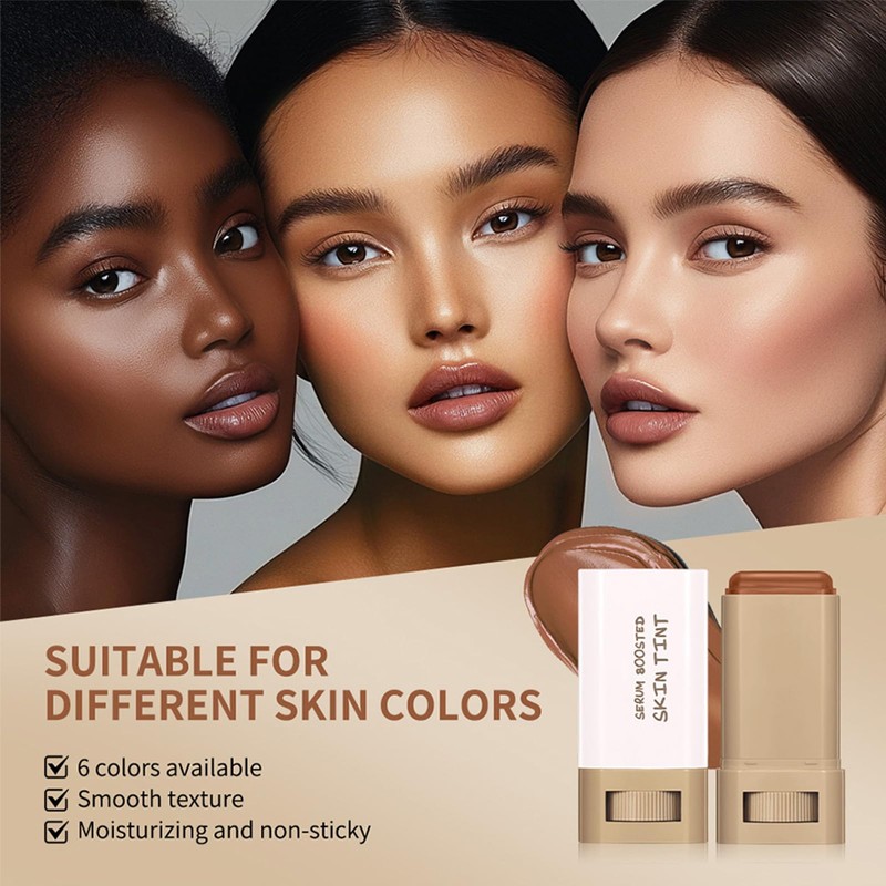 Tinted Moisturizer Stick - Beauty Balm Serum Boosted Skin Tint