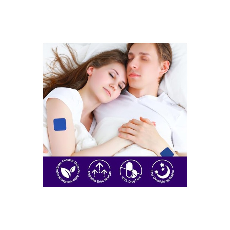 Parches para dormir Hatmeo, parches de ayuda para dormir de