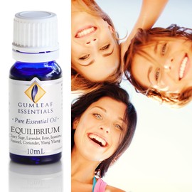 Gumleaf Essentials Gumleaf Essentials Equilibrium Essential Oil Blend - 10ml, Cruelty Free & Vegan, 100% Pure & Natural