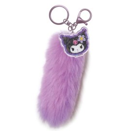 Ki Company Sanrio Characters Tail Shaped Fur Key Chain Kuromi SAC-SF-KU