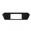 MXtech-23 Aluminum Black Alloy Rear License Plate Frame Trim Fit