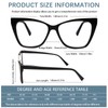 Blue Light Blocking Progressive Multifocus Reading Glasses for Women Stylish