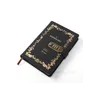 Stationery and Office Supply Notebook Diary Planner Black for school,