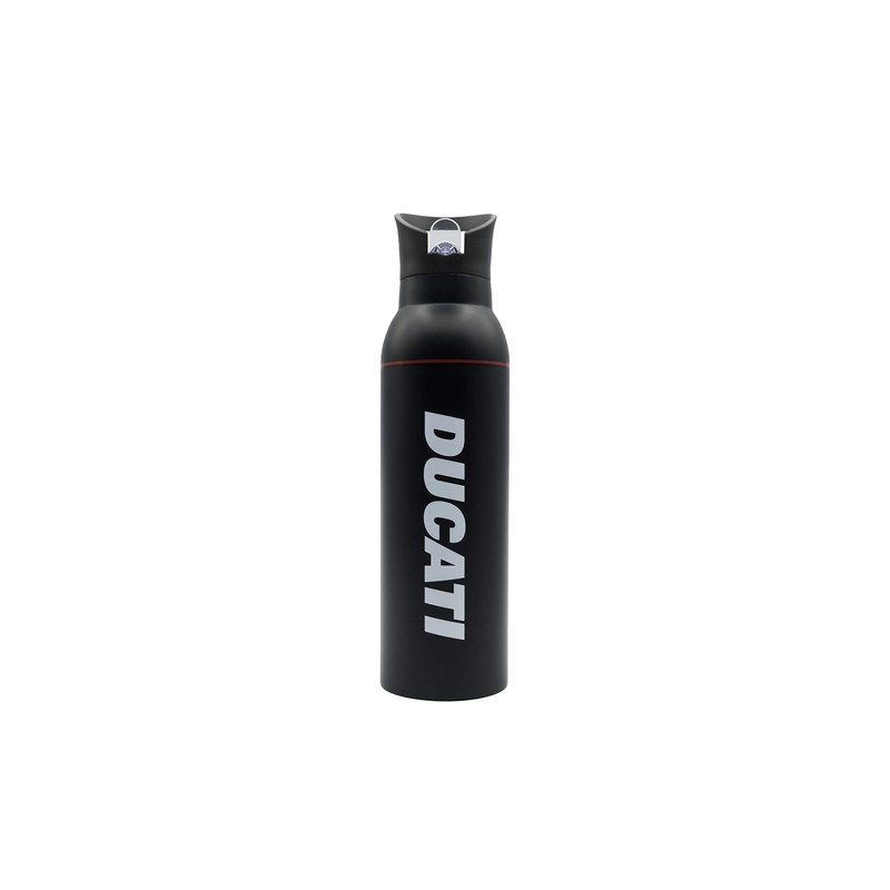 Ducati Unisex - Adult Thermos Flask, Black, One Size, Stainless