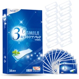3D Smile Whitening Sheets, Home Teeth Care Pack, Whitening, Toothpaste, Toothpaste, Toothpaste, 14 Day Supply, Pack of 28