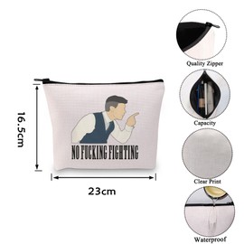 Peaky B TV Show Inspired Gift Crime Drama TV Series Zipper Pouch Makeup Bag (Fucking Fighting CA)