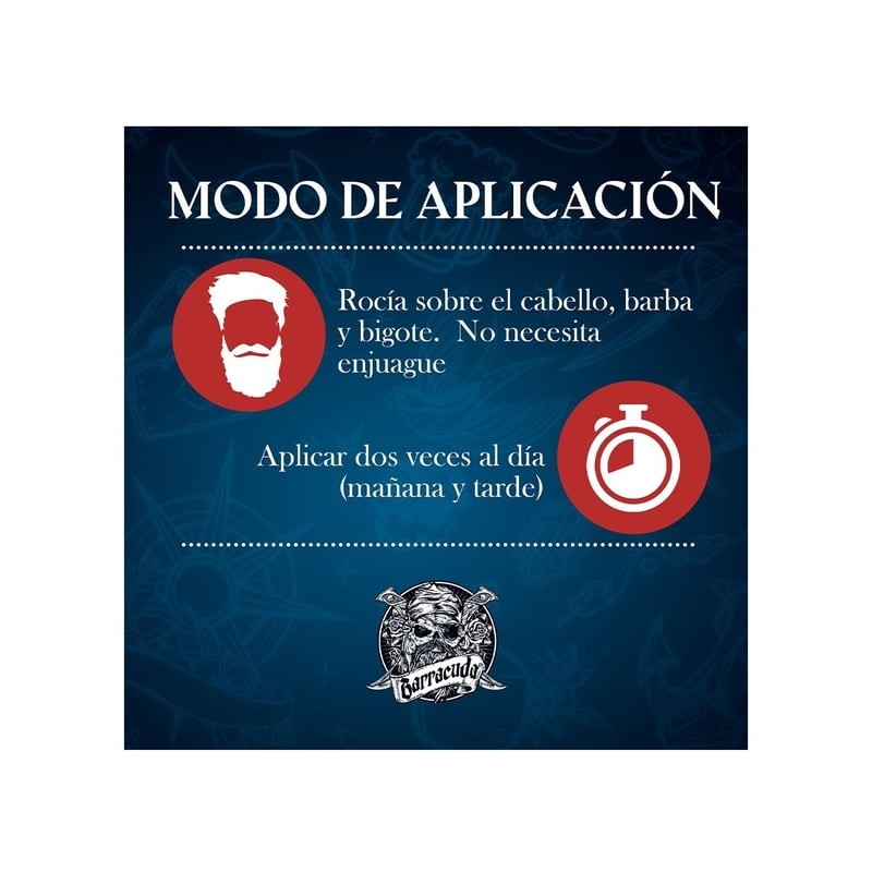Tónico Capilar Barracuda original 120ml