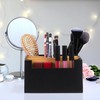 Relaxdays Desk Organiser, Bamboo, 5 Compartments, for Office Supplies &