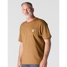 Carhartt Men's K87 Loose Fit Workwear T-Shirt X-Large Carhartt Brown