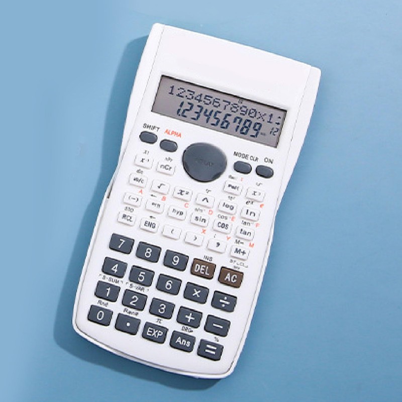 Scientific Calculator, 12-Bit Maths Calculator with 240 Functions, Large Display,