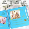 Miaikoe 20.5x20.5 cm DIY Scrapbook Album with Window Hardcover Kraft
