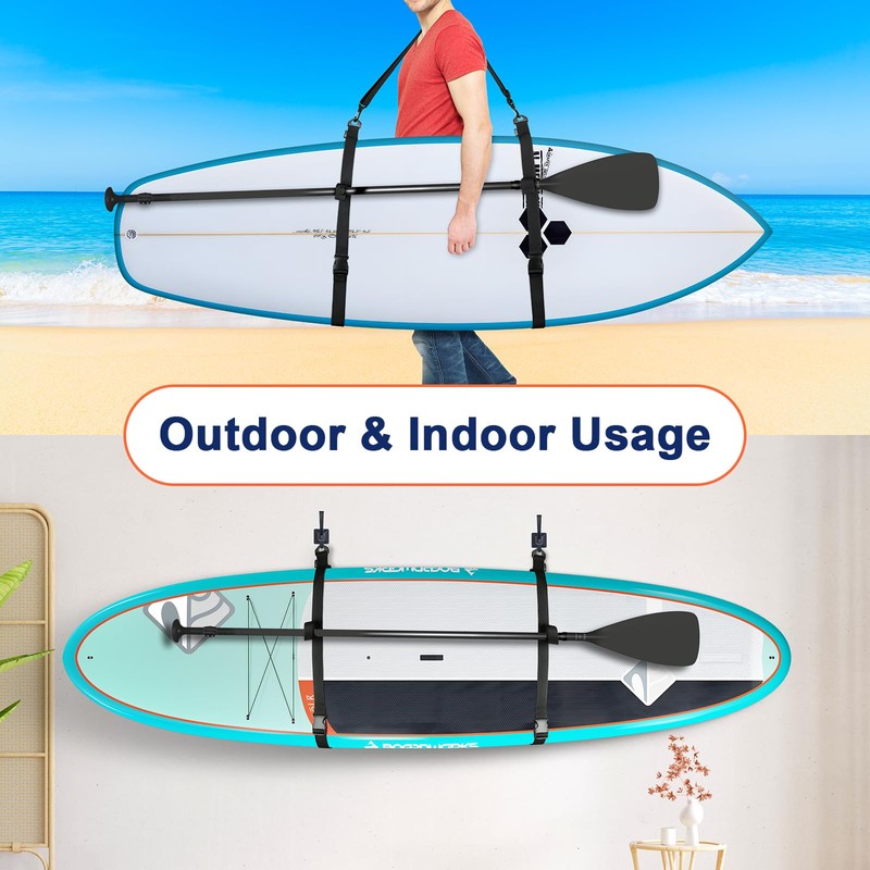 Cosmos Stand Up Paddleboard Carrying Strap SUP Paddle Board Carrier