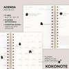 Kokonote Agenda Settimanale 2026 2027 - Diario Scoula per Università