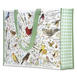 Current Paradise Bird Large Shopping Tote Bag, Reusable Bag, Lightweight, Grocery Bag 16 x 5 x 13”