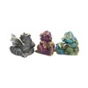 Nemesis Now Dragon's Gift Set of 3 7cm Figurine, Resin,