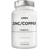 Amen Zinc & Copper Supplement + Probiotics C 3 Months