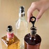 True Locking Bottle Stoppers with Key - Stainless Steel and