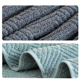 Cawtiuly Bathroom Hand Towels Set of 2, Super Soft 100% Cotton Towel Highly Absorbent Hand Towel, Hand Towels for Bath, Hand, Face, Gym and Spa, 35 * 75 cm