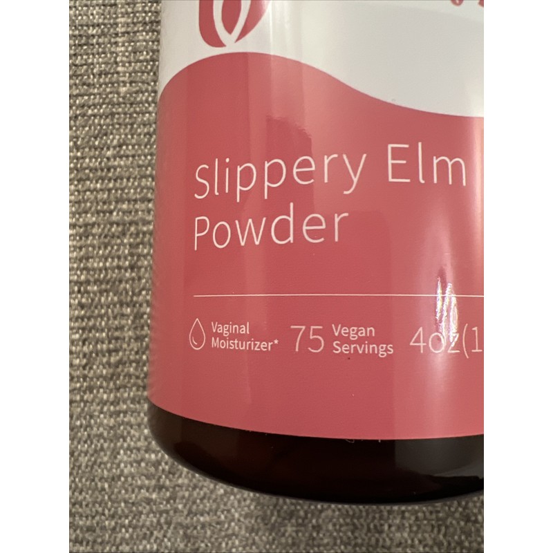V Bliss Organic Slippery Elm Bark, Vaginal Moisture, Made in