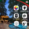 Holiday Bright Lights Solar Patio Umbrella Lights 208L Big Seed