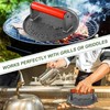 SanKonfu Bacon Press 2.5 lb Heavy Weight Cast Iron Burger