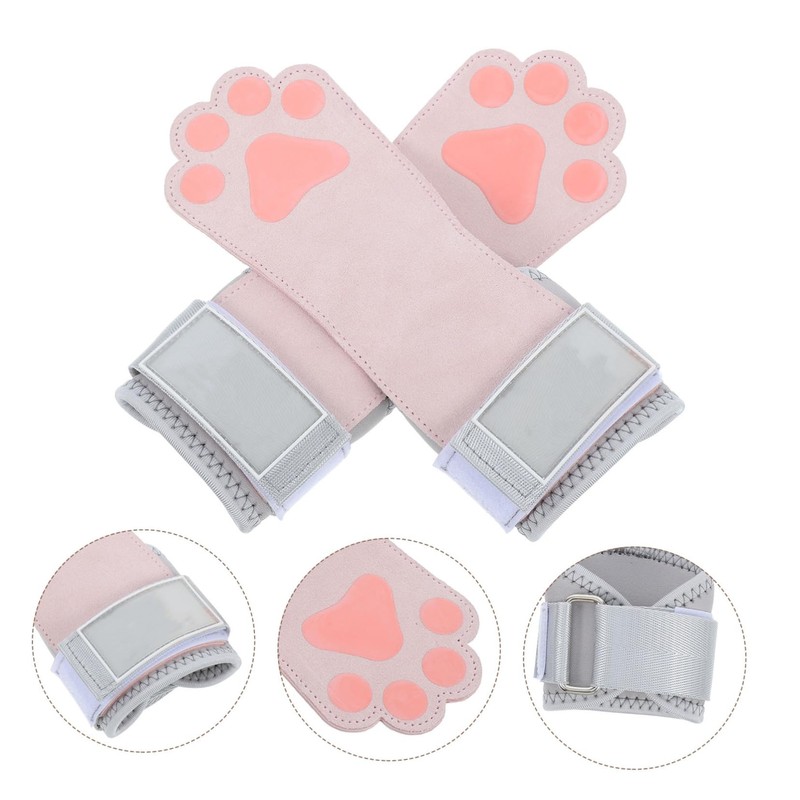 Kisangel 2pcs Deadlift Straps: Weight Lifting Gloves with Wrist Support