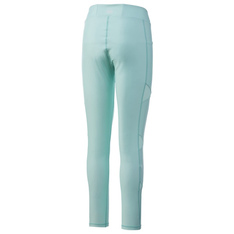 HUK Women's Standard Reel Ladies Performance Leggings, Beach Glass, Small
