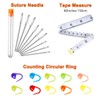 Crochet Hook Set of 14 Colourful Ergonomic Soft Rubber Comfort