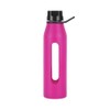 Takeya 22 Ounce Classic Glass Water Bottle with Silicone Sleeve