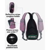 WATERFLY Sling Rucksack, Sling Bag, Shoulder Backpack, Shoulder Bag, Adjustable