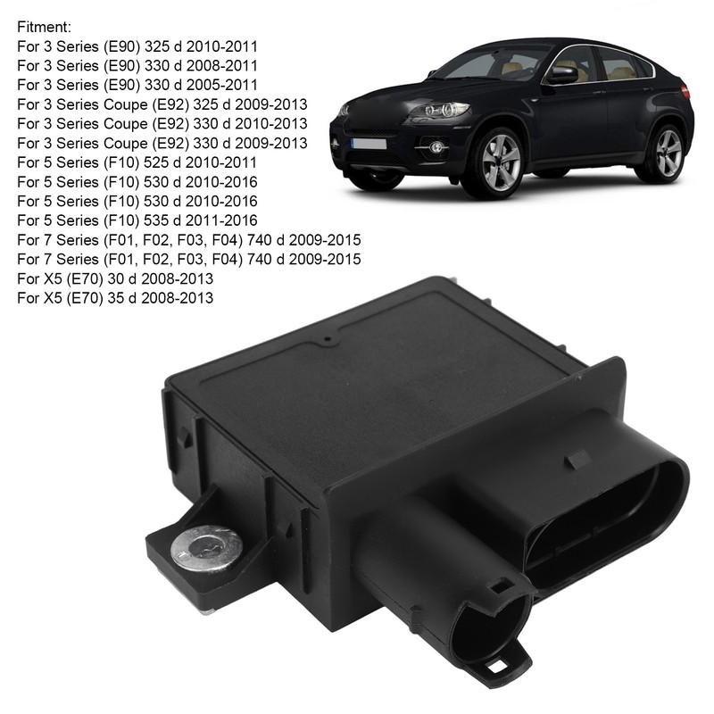 Glow Plug Relay Module Efficient Preheating Durable Stable 132194 for