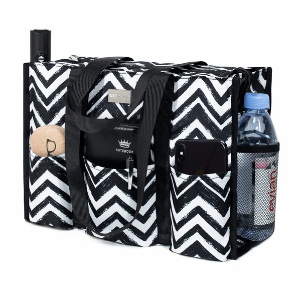 TOPDesign Utility Water Resistant Carry Bag with 13 Exterior and