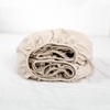Simple&Opulence Linen Fitted Sheet (1 Piece) - 14 Inch Deep